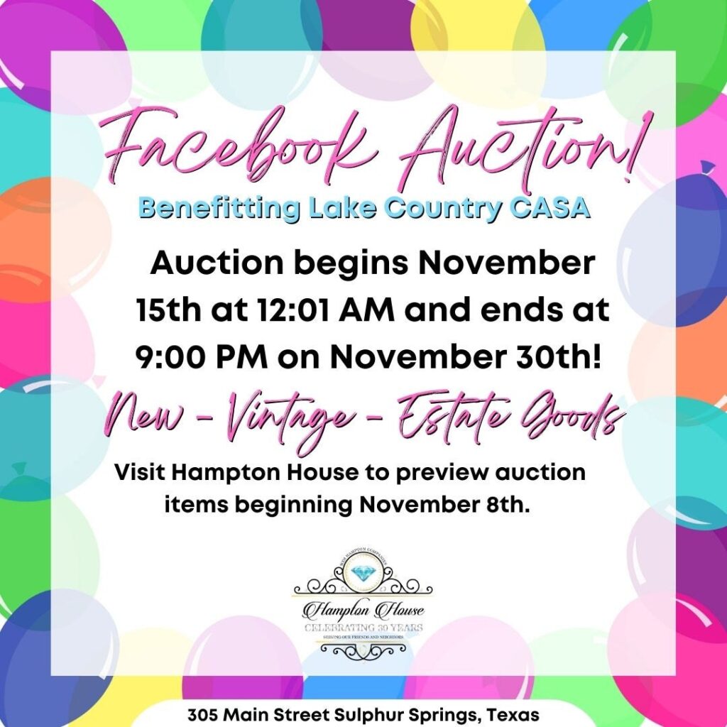 Plan Your Own Fundraiser Lake Country CASA